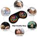 Tie Dye Animal Paw Print Sleep Mask | Adjustable Blindfold for Sleeping | Blocks Light for Night Travel | Men Women - Buy Online on GoSupps.com