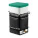 YOXIER Heated Kettle for Rabbits Small Animals Low Power Consumption Animal Water Bottle No Drip Automatic Thermo Dispenser Pet Fountain Rabbit Hamster Black
