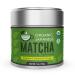 Kyoto Dew Matcha  Organic Premium Ceremonial Grade from Japan Matcha Green Tea Power  Radiation Free, Non Fillers, Zero Sugar  USDA & JAS Certified Organic 30g (1oz) Tin
