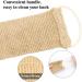 Homgaty Hemp Back Scrubber Exfoliating Loofah Strap for Shower & Bath - Buy Online on GoSupps.com