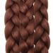 Shop Tess Braids Extensions - 60 cm Chocolate Brown Jumbo Kanekalon Hair - 3 Pack Braid Extensions for Box Braids - Buy Online on GoSupps.com
