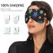 Haskirky Light Blocking Eye Mask - Adjustable for Men and Women | Perfect for Business Trips, Yoga, Meditation, Office Deep Sleep | Rainbow Stars Design - Buy Online on GoSupps.com