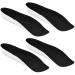 2 Pairs Shoe Lift Height Increase Insoles for Men and Women Shoe Insert Height Boosters Arch Support Orthotic High Cushions(1.5cm)
