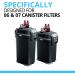 Fluval 307/407 Filter Pads - Replacement Aquarium Canister Filter Media with Phosphate Remover - Buy Online on GoSupps.com