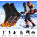 Afiz Tourmaline Slimming Health Socks - Magnetic Self-Heating Foot Massage Therma-Socks (Black 3PCS) - Boost Circulation & Wellness - Buy Online on GoSupps.com