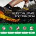 Plantar Fasciitis Relief Kit: Compression Sleeves, Heel Cups, Arch Supports, Gel Inserts & Massage Ball - L-XL - Buy Online on GoSupps.com