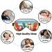 Beach Chairs & Scenery Print Soft Eye Mask - Travel Sleep Mask for Men & Women | Comfortable Sleep & Relaxation - Buy Online on GoSupps.com