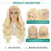 Alimoonbeam 613 Blonde Body Wave Lace Front Wig 26 Inch - 150% Density HD Lace Frontal Wig with Baby Hair - Buy Online on GoSupps.com