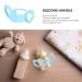 Buy TOYANDONA Baby Bottle Handles - Silicone Feeding Bottle Holder (6cm Blue) | International Shipping Available - Buy Online on GoSupps.com