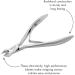 Tweezerman Rockhard Cuticle Nipper 1/2 Jaw - Precision Cuticle Trimming Tool - Buy Online on GoSupps.com