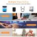 Beioue 1000ML Cool Mist Humidifier with Night Light - Home, Bedroom, Office, Travel - Black - Buy Online on GoSupps.com