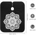 Mandala Flower Hair Cutting Cape - Professional Salon Apron with Snap Closure for Hairdressers & Barbers - Buy Online on GoSupps.com