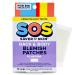 SOS SAVER OF SKIN Back and Body Patches - 10 Count Hydrocolloid Acne Patches for Body Back Chest Chin Forehead Thighs | Vegan-Friendly Latex Free (10 Count)