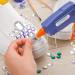 Gluerious Mini Hot Glue Gun with 30 Glue Sticks - 20W Blue | Perfect for Crafts, DIY, Arts, Home Repairs - Buy Online on GoSupps.com