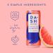 Dash Water Grapefruit - 12 x Sparkling Spring Water Infused with Wonky Fruit (12 x 330ml cans) - Buy Online on GoSupps.com