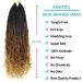 8Packs Goddess Box Braids Crochet Hair With Curly Ends 14inch Pre-looped Bohomian Crochet Box Braids Synthetic Braiding Hair Extensions 14 Inch(Pack of 8) 1B/30/27 - Buy Online on GoSupps.com