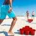 Goplus Yard Pong Set - Giant Outdoor Games with 12 Buckets, 2 Balls, Carry Bag - Fun Toss Game for Beach, Backyard, Party - Perfect for Family and Friends! - Buy Online on GoSupps.com
