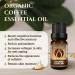 Ecodrop Pure Coffee Essential Oil - 10ml | 100% Natural Indian Coffea Arabica Oil for Aromatherapy & Massage | Organic Energy Boost & Skin Exfoliation - Buy Online on GoSupps.com