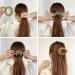 Beaumoment Bird Nest Magic Hair Clip Hair Holder Ponytail Holders Birdnest Magic Hair Clip Hair Accessories for Women (3Pcs-D) - Buy Online on GoSupps.com