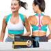 BACK Posture Hero Sports for Men & Women - Adjustable Posture Corrector Award Winning Posture Support (Pink/Turquoise Small/Medium) Pink/Turquoise S/M - 32 - 36 Inches