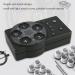 Mini M langeur Vortex M langeur d'encre Magn tique avec 8 Coupelles De Couleur Et 90 Tiges Magn tiques Adapt Diverses Pr cipitations M langes Mat riaux De Couleur Visqueux Etc. - Buy Online on GoSupps.com
