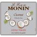MONIN Coconut Fruit Mix Puree 1L for Cocktails and Frappes - Vegetarian, Allergen-Free, 100% Natural Flavours. 2-in-1 Coconut Puree & Sugar Syrup Hybrid - Buy Online on GoSupps.com