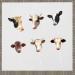 Kid's Cow Themed Happy Birthday Cupcake Toppers 18-PC Set - This is a great cow themed birthday party Moo party western cowboy party or baby shower party decoration - SugarGera - Buy Online on GoSupps.com