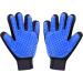 Flintronic Pet Glove Brush - 2 Piece Cat & Dog Grooming Gloves for Short & Long Hair - Universal Fit - Buy Online on GoSupps.com