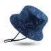 XIAOHAWANG Baby Boy Sun Hat Infant Toddler Dinosaur Bucket Hats Summer Baby Boys Beach Caps 0-3 Months Navy Dinosaur 2
