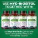 Zazzee Myo-Inositol Capsules & USDA Organic Fertility Tea - Support for Fertility and Reproductive Health - Buy Online on GoSupps.com