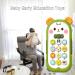 Dyouen Baby Cell Phone Toy - Fun Learning Music Toy for 1-18 Months | Interactive Smart Phone with Different Melodies - Buy Online on GoSupps.com