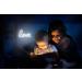 St16s32-fnu0102-wp Gingerbread Man LED Neon Sign - White/Purple Dual Color - Perfect Holiday Decor - Buy Online on GoSupps.com