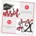 INOOMP 18 Pcs 2023 Graduation Arrangements Class of 2023 Congratulations Cupcake Toppers Grad Party Cupcake Topper Congrats Grad Graduation Cupcake Topper Graduation Season Paper Flash - Buy Online on GoSupps.com