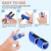 Altcompluser Adjustable Finger Rails - 4-Piece Finger Support Stabilizer for Arthritis Tendonitis & Swollen Fingers - Buy Online on GoSupps.com