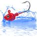 Dr.Fish 10 Pack Swimbait Jig Heads - High Carbon Steel Hooks - Saltwater Fishing Lures for Flounder, Striper, Halibut - 3D Eyes - Bass Gold - 3/8oz-10 Pack - Buy Online on GoSupps.com