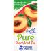 Crystal Light Pure Peach Iced Tea Naturally Flavored Powdered Drink Mix with No Artificial Sweeteners, 5 ct Pitcher Packets