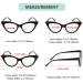 Buy Eyekepper 4-Pack Cat-Eye Progressive Multifocus Reading Glasses | Blue Light Blocking | No Line Multifocal Readers for Women | 1.5x Mix Colors - International Shipping Available - Buy Online on GoSupps.com