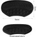 Heel Grips Cushion Pads - 2 Pair Self-Adhesive Shoe Size Reducer for Men and Women - 6MM Black - Prevent Heel Slipping and Blisters - Buy Online on GoSupps.com