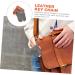 FOMIYES 10 Pack PU Leather Travel Bottles - Portable Hand Washing Soap Key Rings for Travel - Lip Gel & Filling Bottles - Buy Online on GoSupps.com