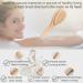 Dry Brushing Body Brush for Smooth Skin & Cellulite Reduction - Long Handle Shower Back Brush with Natural Bristles for Skin Massage & Circulation Boost - Buy Online on GoSupps.com