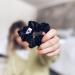 Buy Bellody Velvet Scrunchies - Soft Strong Hold Hair Tie in Classic Black - Exclusive Colors Available for International Shipping - Buy Online on GoSupps.com