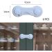 Rymaup 6 Spall Pack Complete | Durable Cable & Drawer Locks with Strong Adhesive Tape | No Drilling Ideal for Furniture & Kitchen Cabinets - White - Buy Online on GoSupps.com