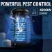 2-in-1 Bug Zapper + Attractant - 4800V Mosquito Killer - Electric Insect Fly Trap - Waterproof Indoor & Outdoor - Bright Light Bulb Lamp for Backyard, Patio, Home - Plug-in - Buy Online on GoSupps.com