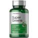 Horb ach Super Greens Supplement with Probiotics | 150 Caplets | Non-GMO and Gluten Free