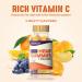 HOOLOO Vegan Hemp Gummies for Bedtime Support - Omega 3 & Vitamins Juicy Orange Grape Peach - 60 Count (Made in USA - Buy Online on GoSupps.com