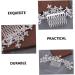 minkissy Accessories Alloy Hair Comb headpiece bridal accessories hair accessories hairpin Wedding Bridal Hair Comb Bridal Headpieces for Wedding Bridal Hair Hair - Buy Online on GoSupps.com