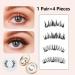 Buy 2 Pair Magnetic Lashes with Applicator | 3D Natural Look Reusable & Easy to Wear | No Glue Needed | International Shipping - Buy Online on GoSupps.com