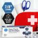 Med Pride Sheer Plastic Spot Bandages - 7/8 Round, Sterile First Aid Strips (100 Count) - Hypoallergenic Adhesive, Non-Stick Pad, Latex-Free - Buy Online on GoSupps.com
