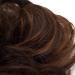 Curly Wavy Hair Bun Hair Ribbon Light Auburn & Dark Brown Scrunchy - Hairpieces Chignon Ponytail - Buy Online on GoSupps.com