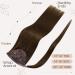 Buy Hetto Real Hair Ponytail Extensions - Brown Remy Human Hair #4 70g 35cm | Best Quality & Fast International Shipping - Buy Online on GoSupps.com